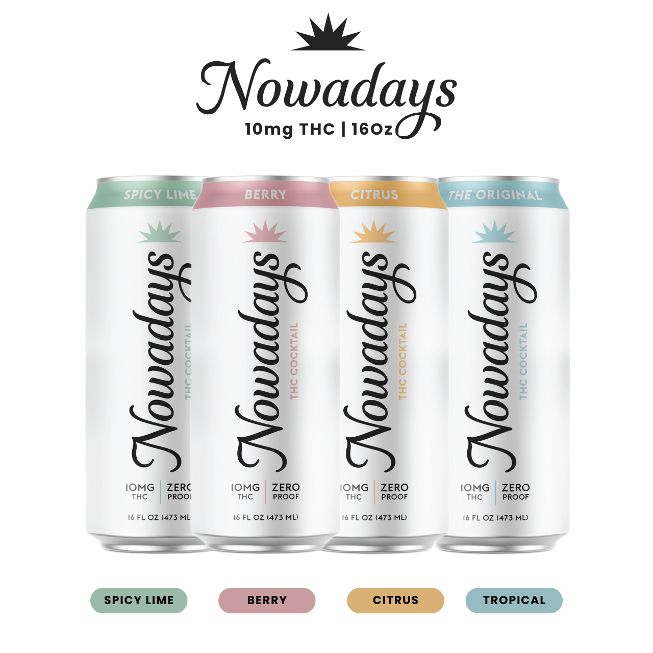 Buy Nowadays High Dose THC Canned Cocktails