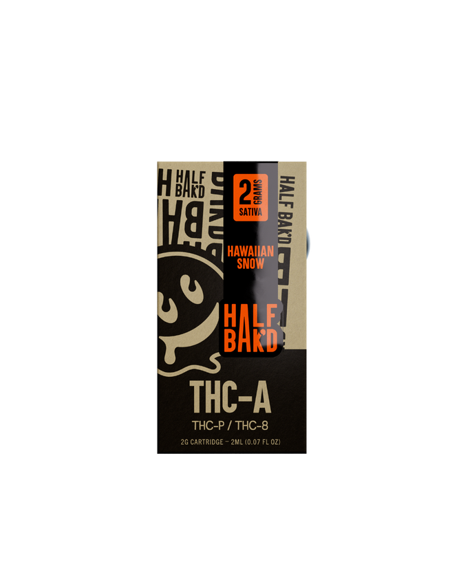 Buy Half Bak’d THCA THC-P Delta 8 2G Cartridge