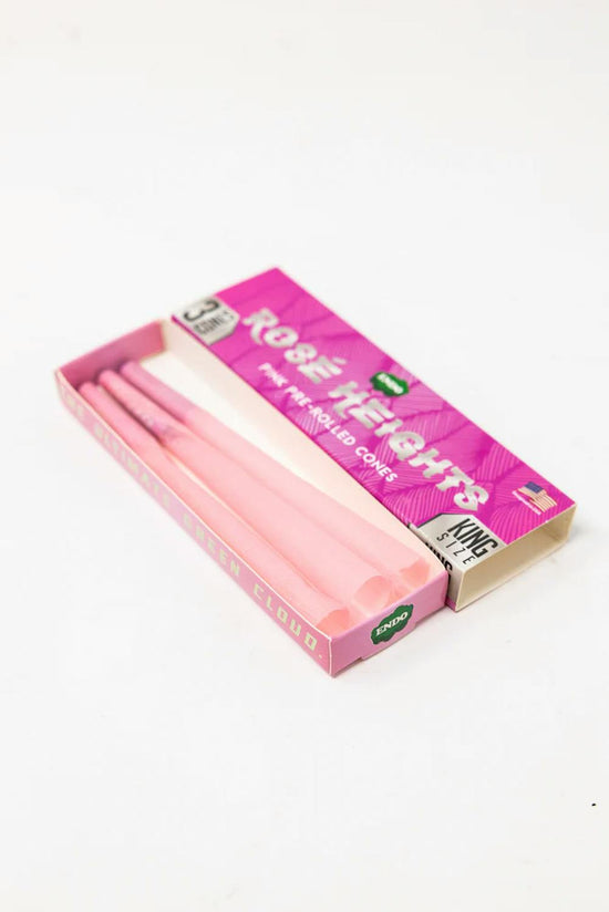 Endo Rose Heights Pink Pre Rolled Cones 24pk Box Display