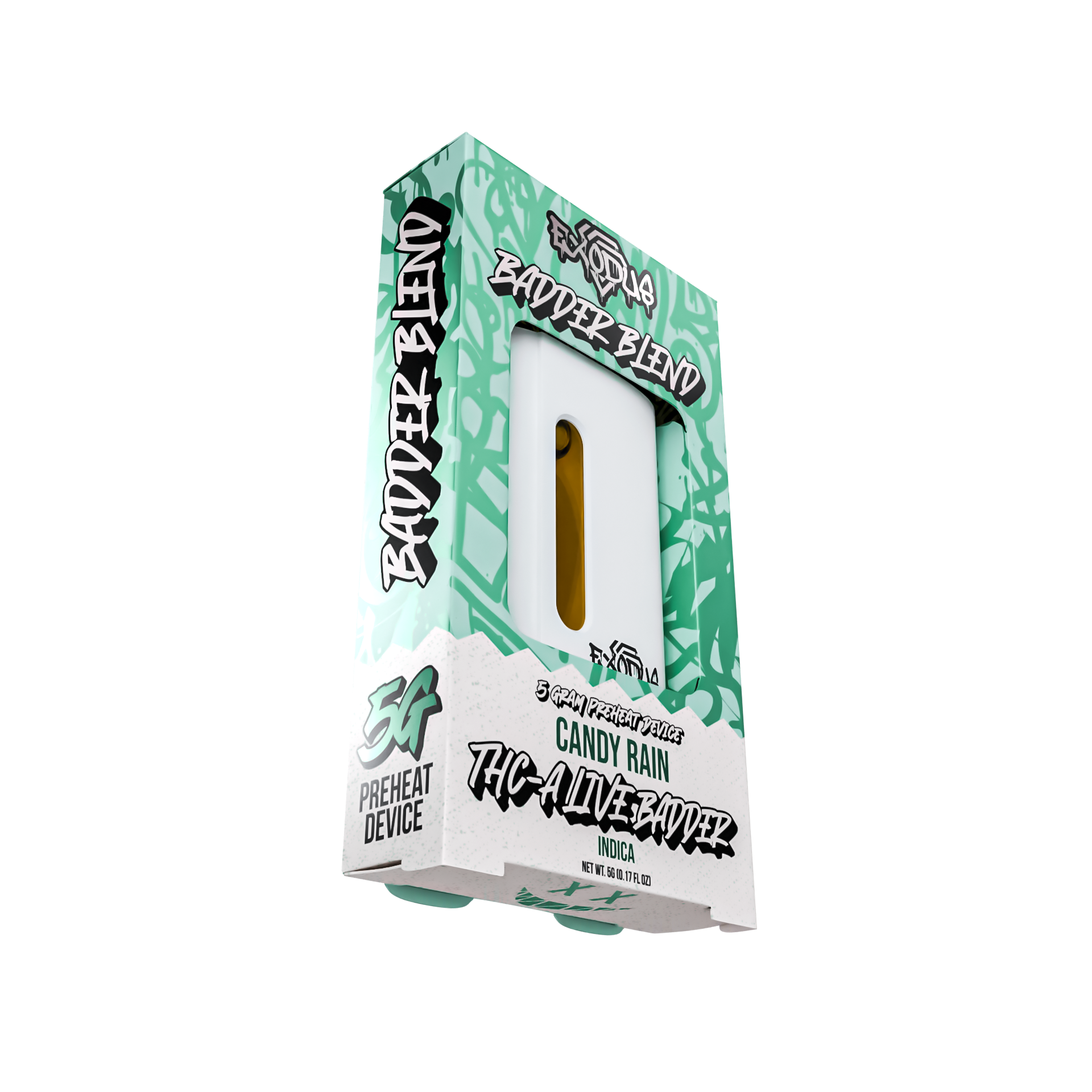 EXODUS BADDER BLEND 5G THC-A DISPOSABLE VAPE STRENGTH