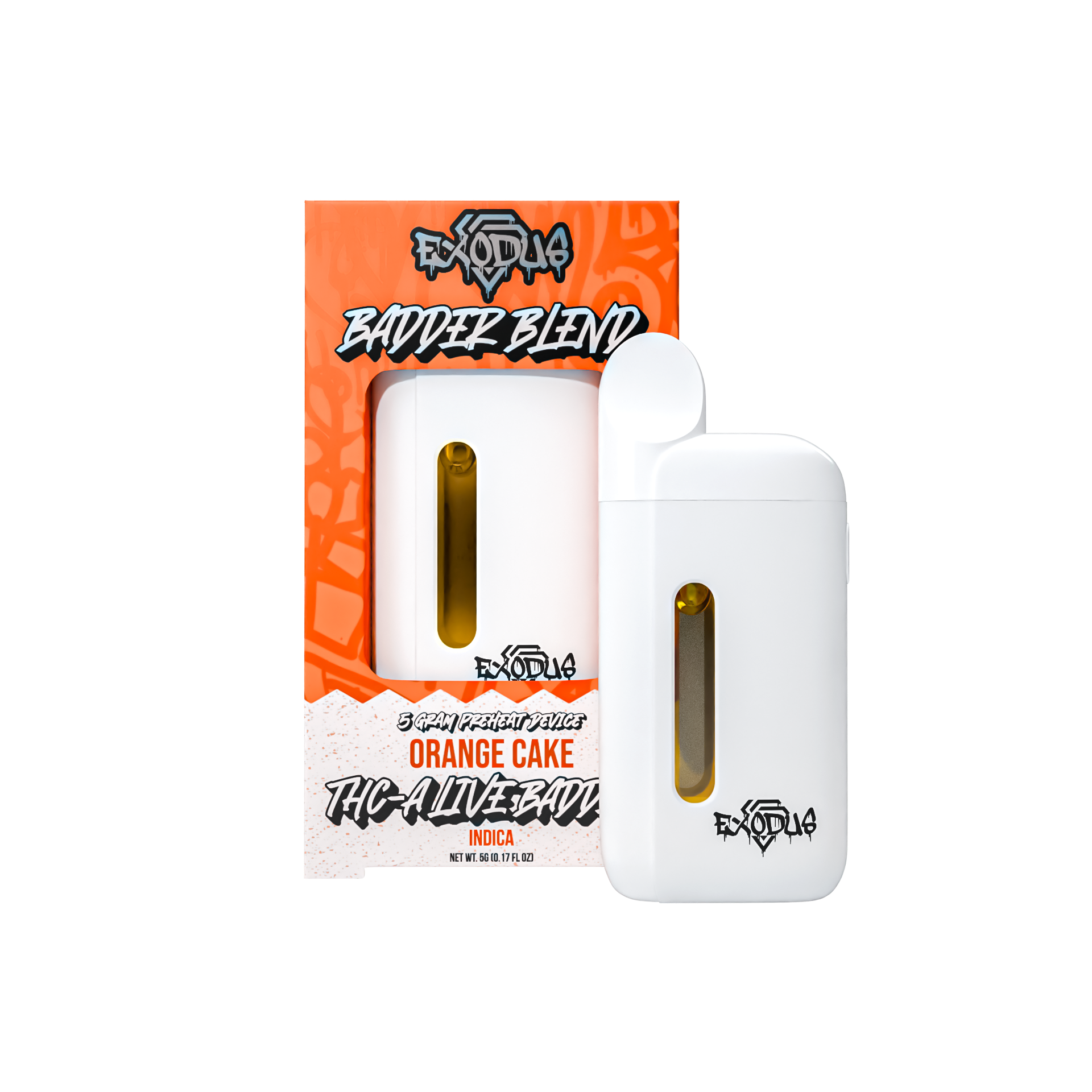 EXODUS BADDER BLEND 5G THC-A DISPOSABLE VAPE LAB REPORT