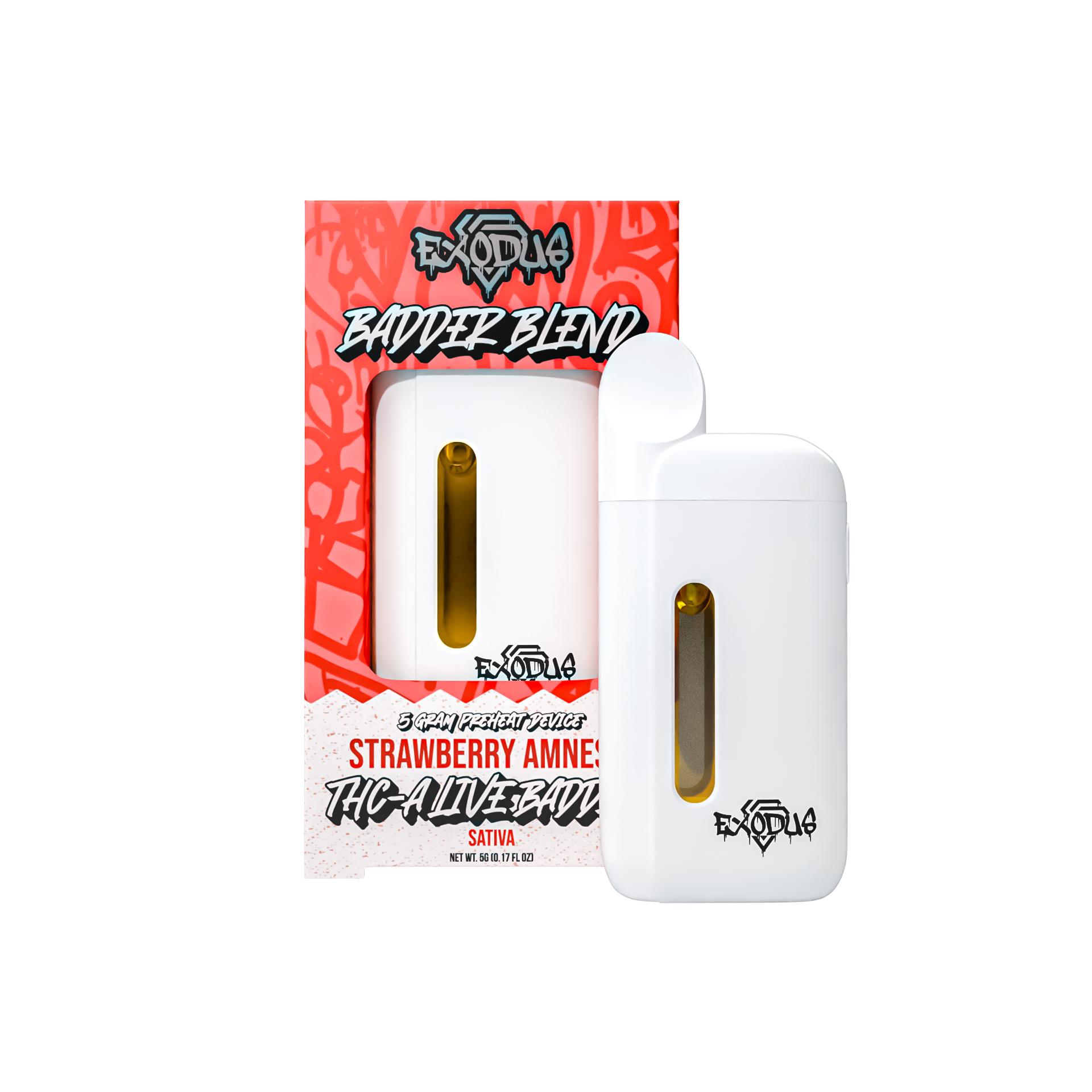 EXODUS BADDER BLEND 5G THC-A DISPOSABLE VAPE FOR SALE