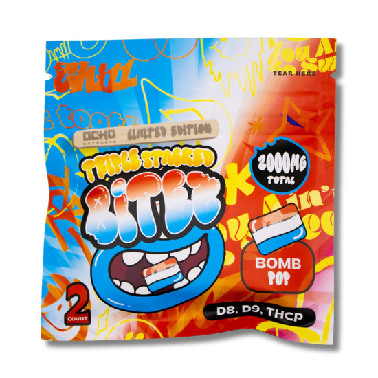 Ocho Extracts Double-Stacked Bitez Gummies | 2000MG Pack