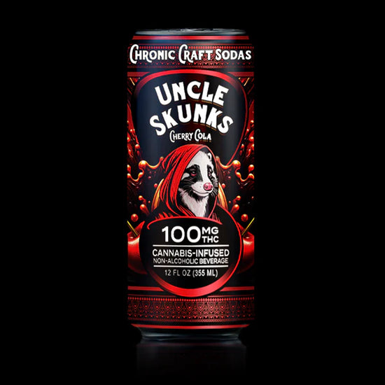 Uncle Skunks Chronic Craft Sodas | 100MG THC 12FL.