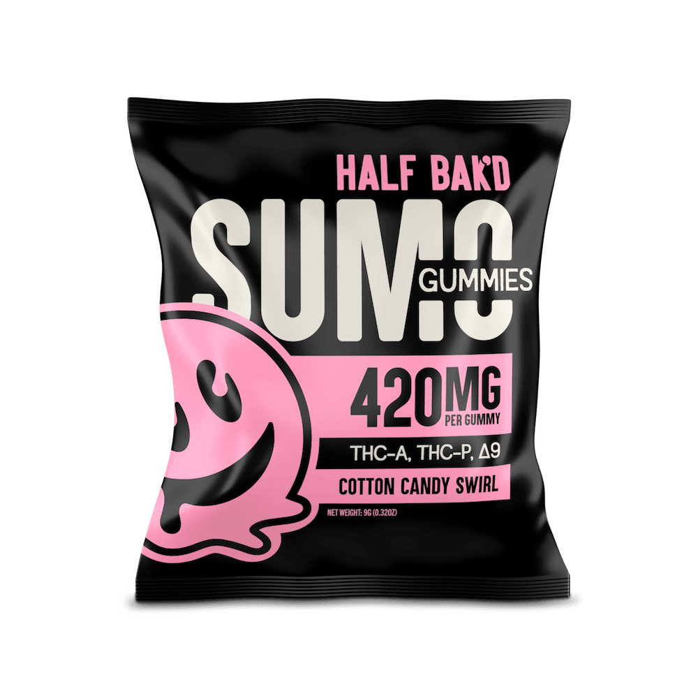 420 Half Bak'd gummies