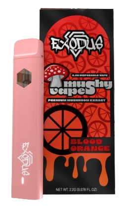 Exodus Mushy Vape Amanita Mushroom Extract Disposable Vape 2.2 Gram Big D CBD Exodus Mushy Vape Amanita Mushroom Extract Disposable Vape 2.2 Gram Big D CBD