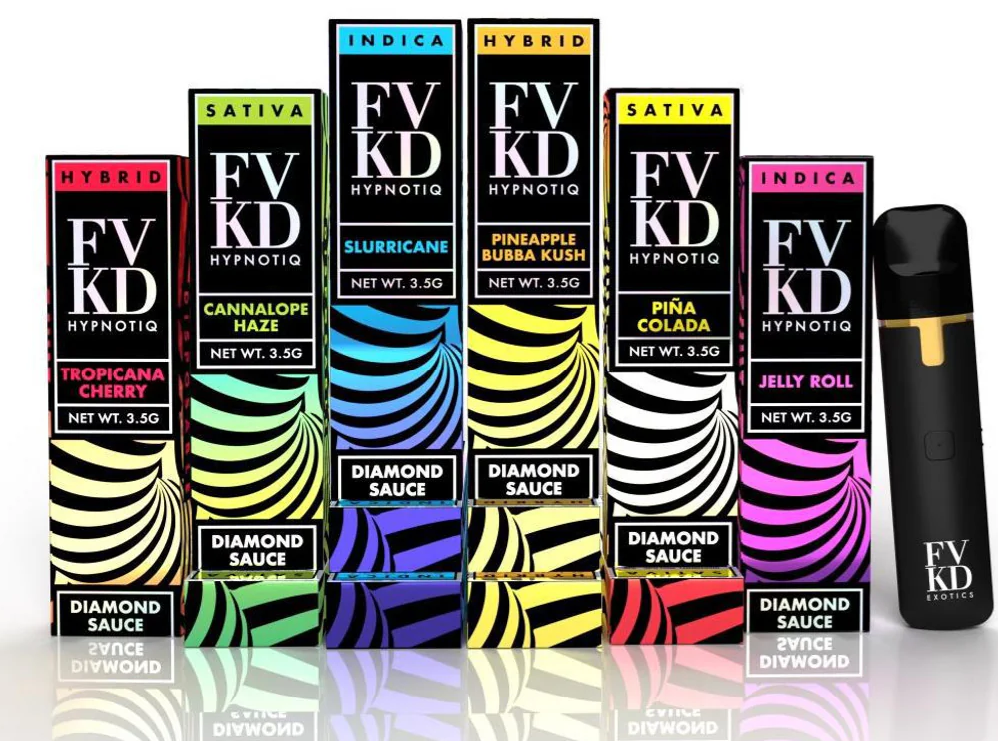 FVKD Hypnotiq Diamond Sauce Disposable Vape 3.5G – Big D CBD