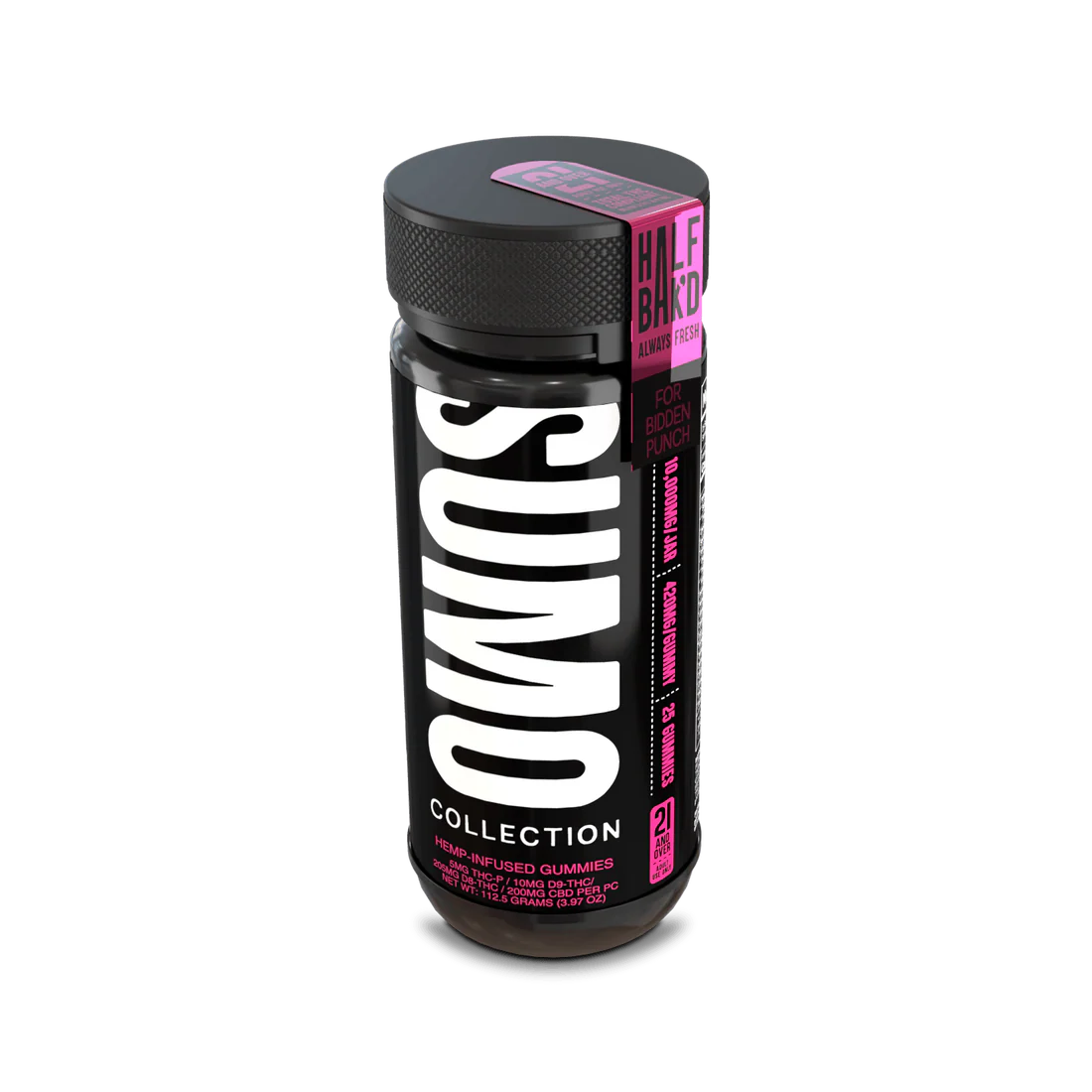 Half Bak'd - Sumo Gummies 25 Piece Jar