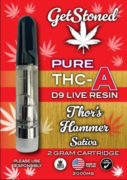 Get Stoned 2 G live resin carts