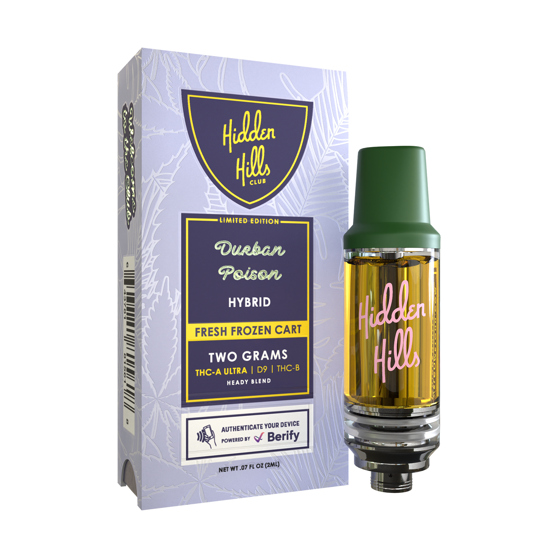 HIDDEN HILLS HEADY BLEND D9 THC-B THC-A