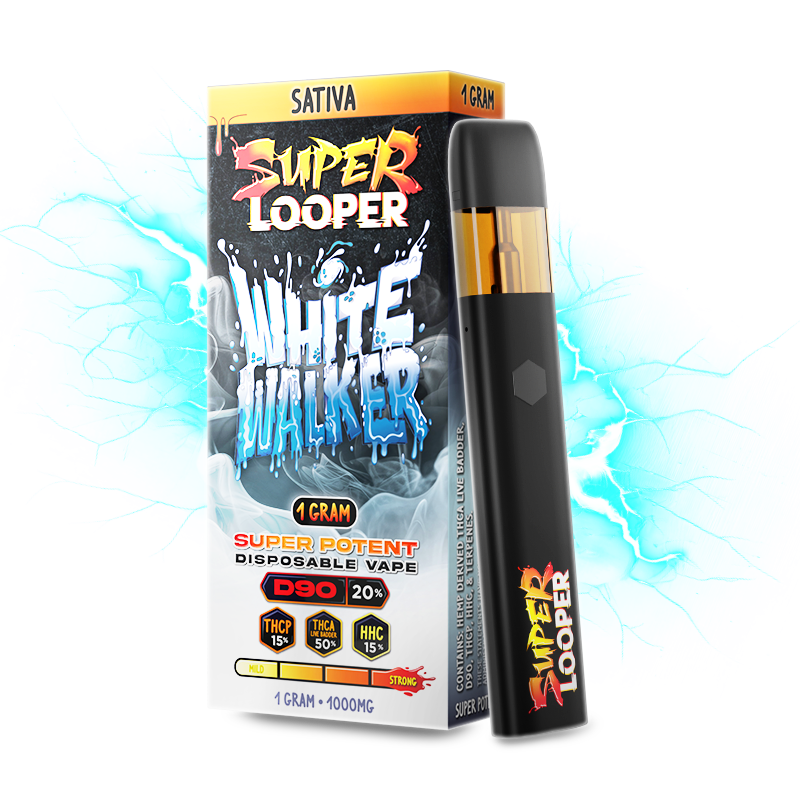 Looper - Super Looper (THC-P+THC-A+HHC) - Hemp Disposables (1g) - MK Distro