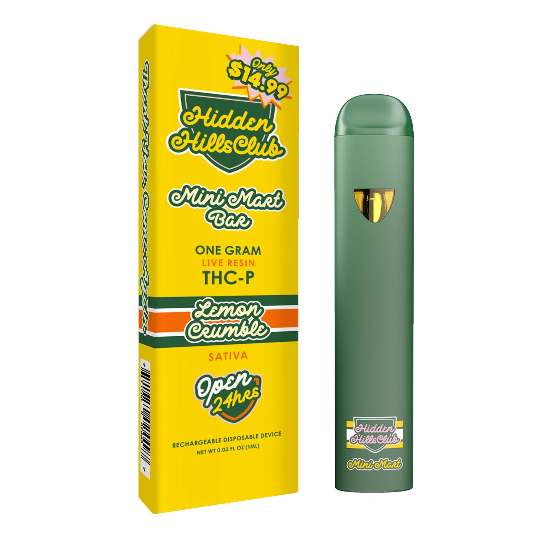 1G LIVE RESIN THC-P DISPOSABLE