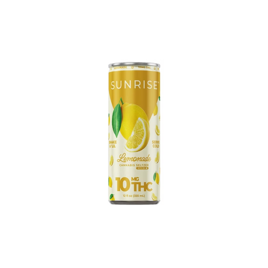 SUNRISE THC Seltzers | 10mg Hemp THC Drinks | 4 Pack