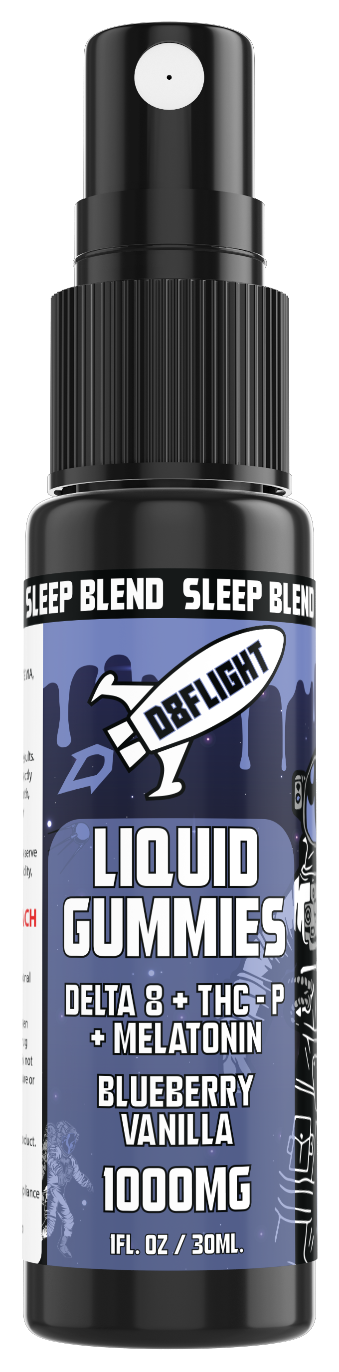d8flight Sleep blend liquid gummies