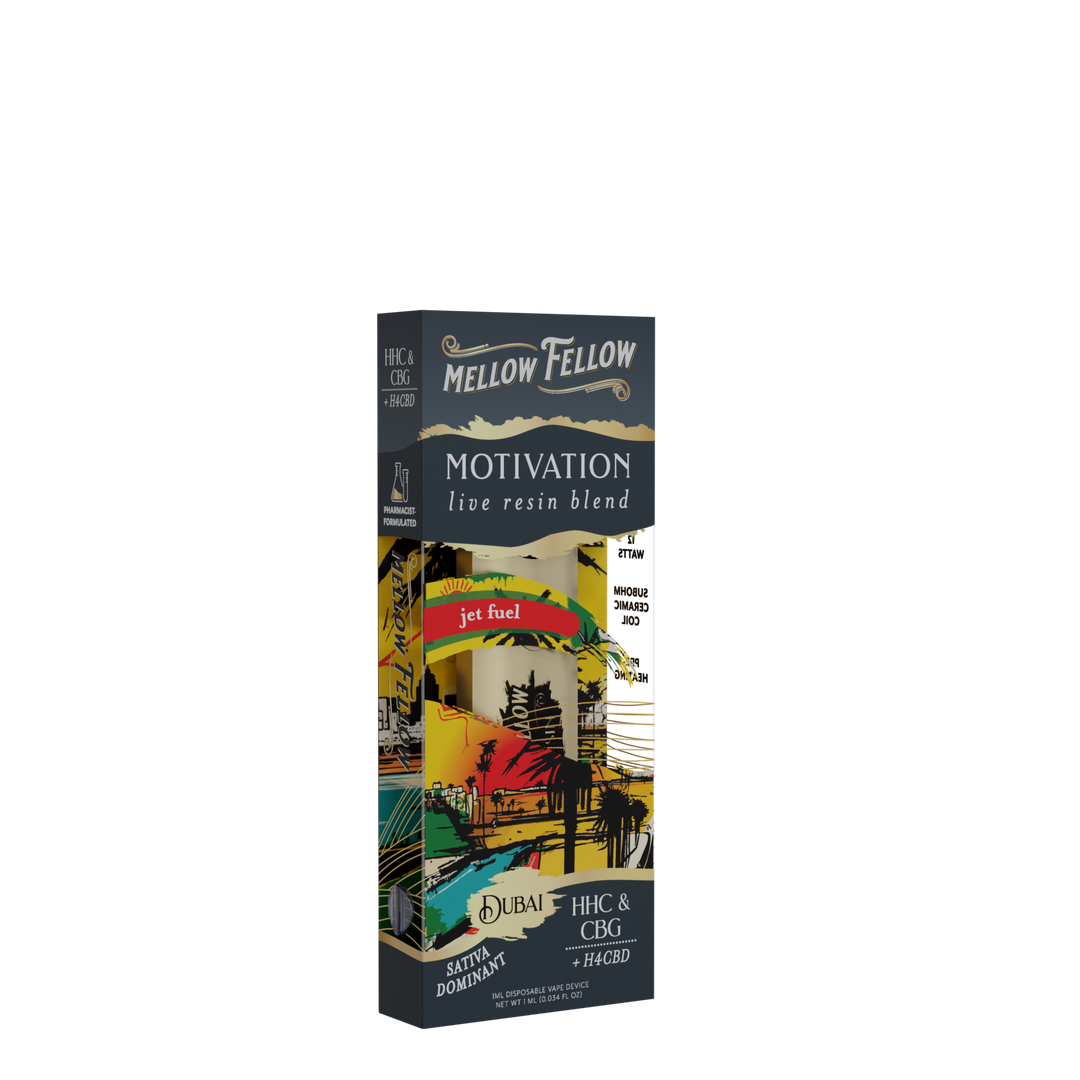 Mellow Fellow - Live Resin - Delta Disposables (1mL x 6) - MK Distro