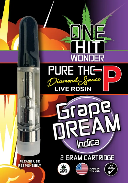 Pure THC-P Live Rosin Diamond cart