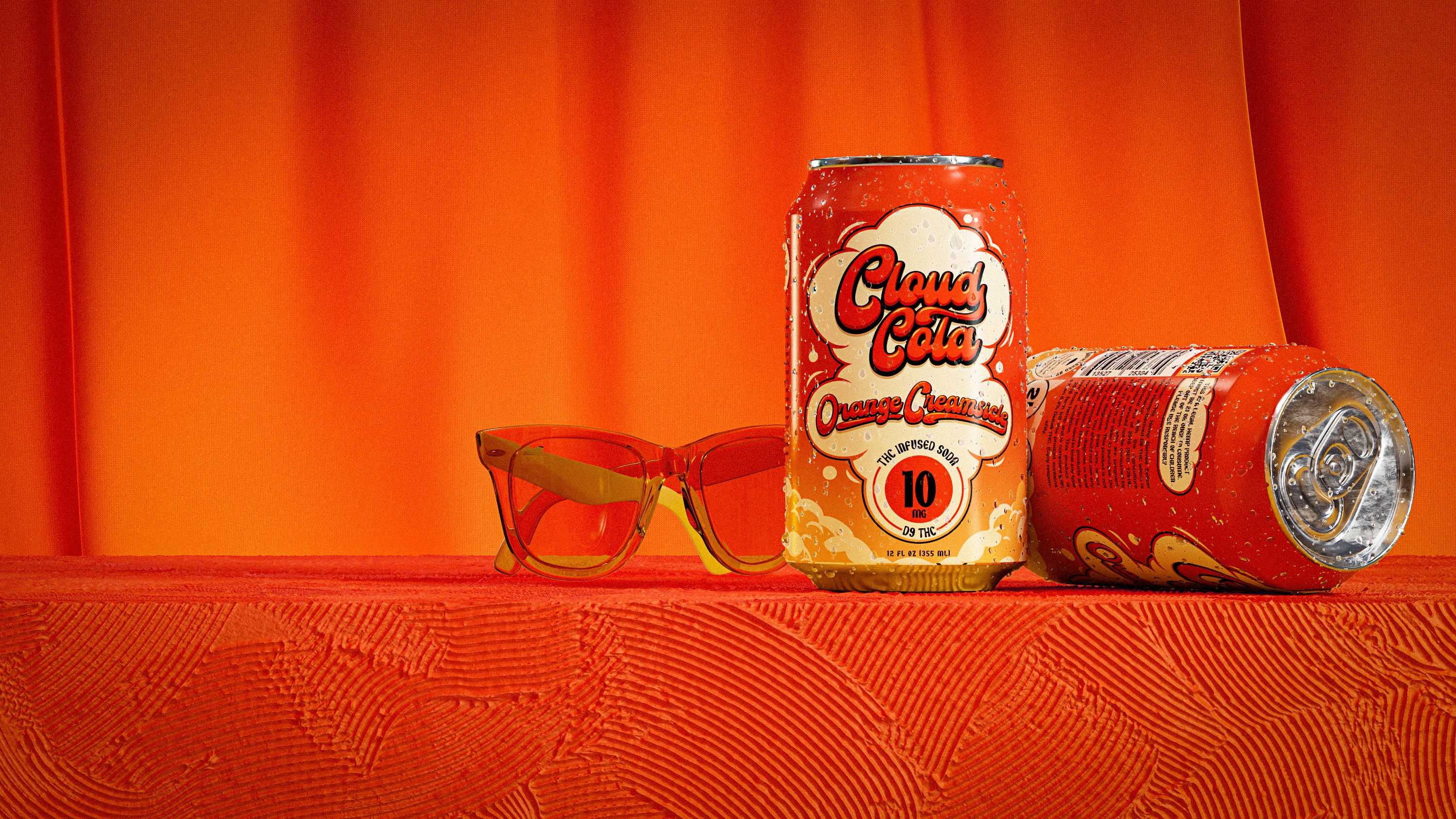 Cloud Cola THC Infused Soda 10mg Flavors