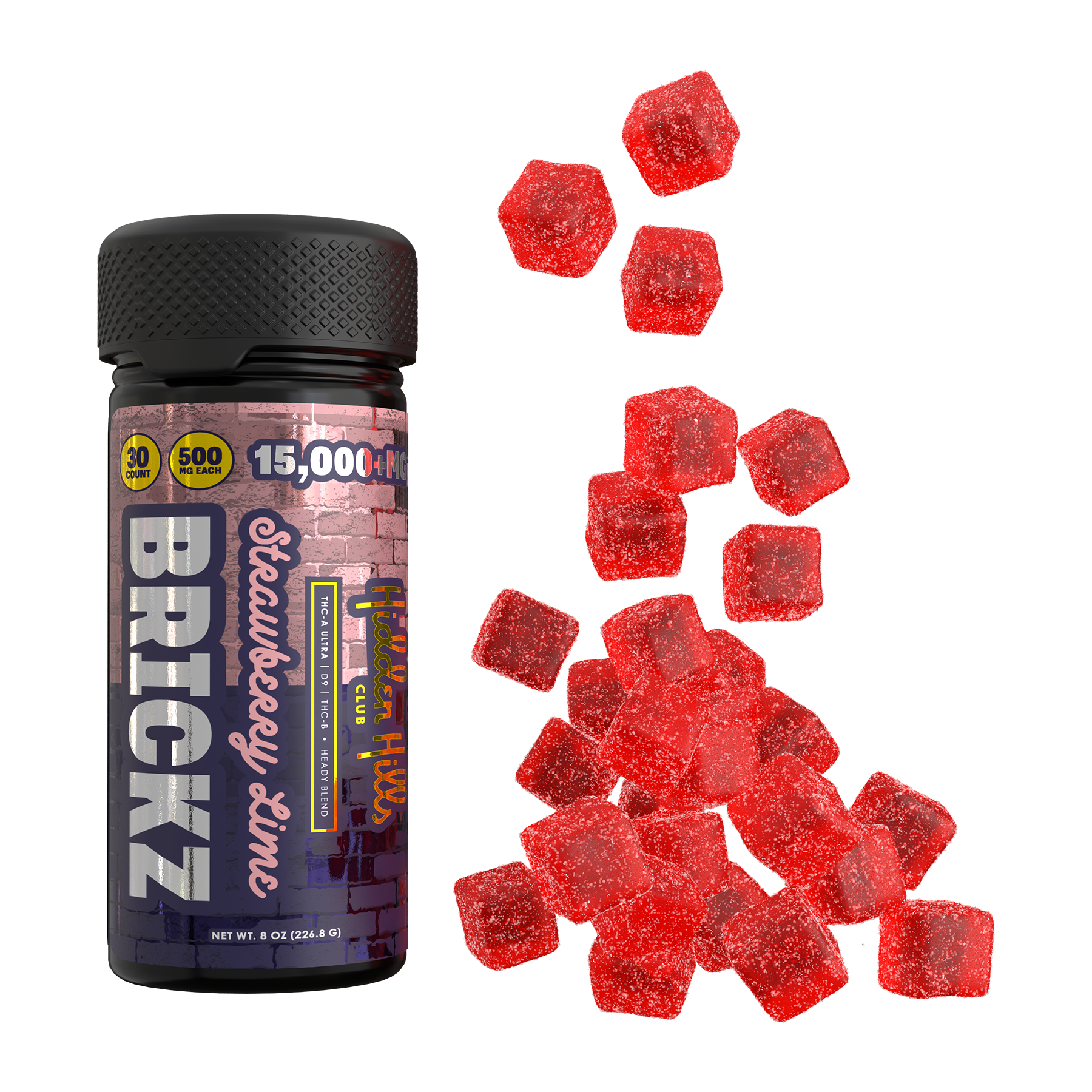 BRICKZ THC GUMMIES 15,000