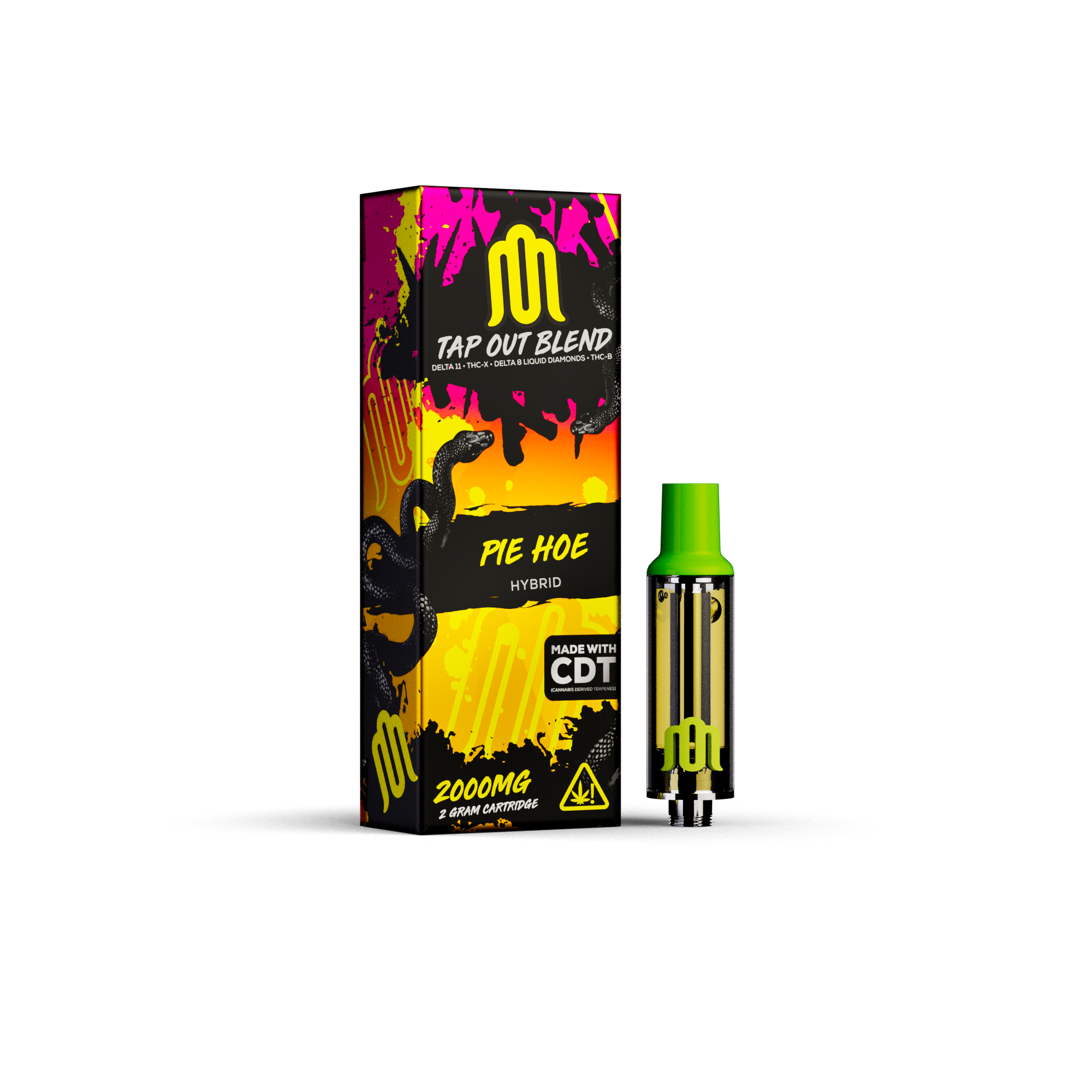 MODUS - Tap Out Blend 2.0 (D11 + THC-A + D8 Liquid Diamonds) - Hemp Cartridges (2g x 5) - MK Distro