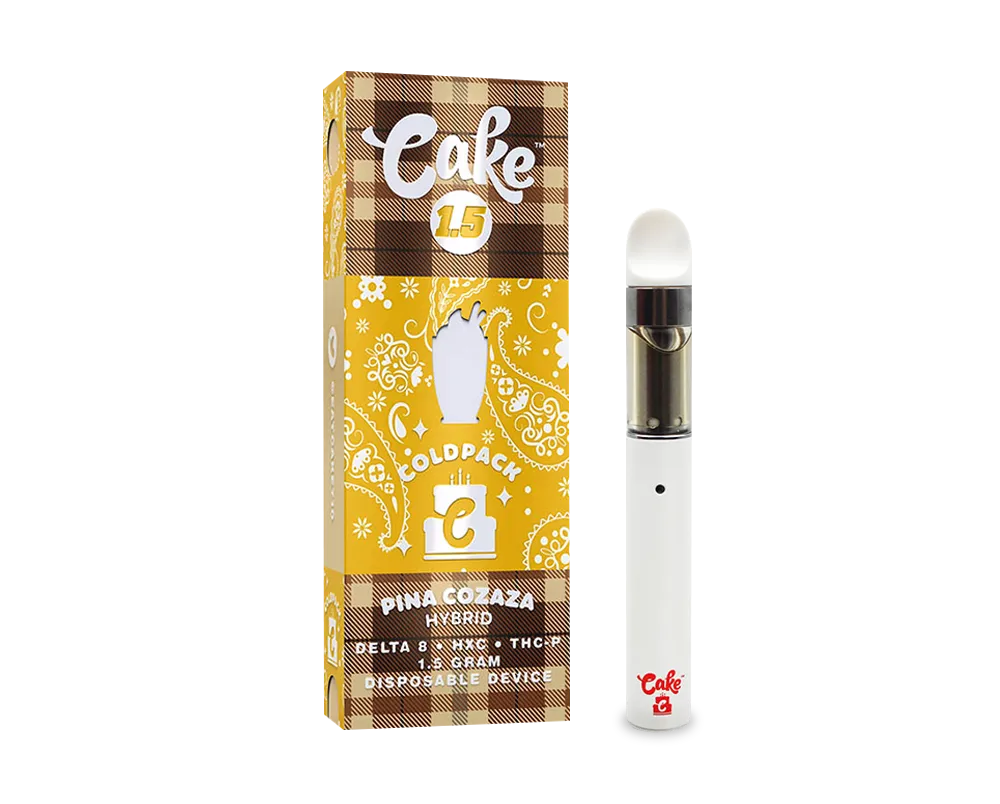 Cake Coldpack Delta 8 Blend Disposable 1.5G