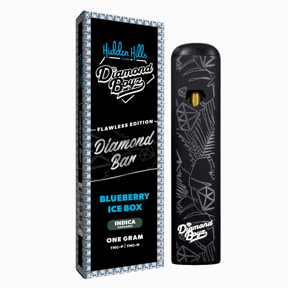 Hidden Hills Diamond Boys Flawless Edition Diamond Bar 1 Gram THC-P THC-A Disposable Vape reviews
