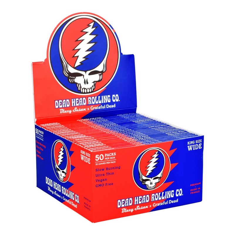 grateful dead King Size Slim Rolling Papers