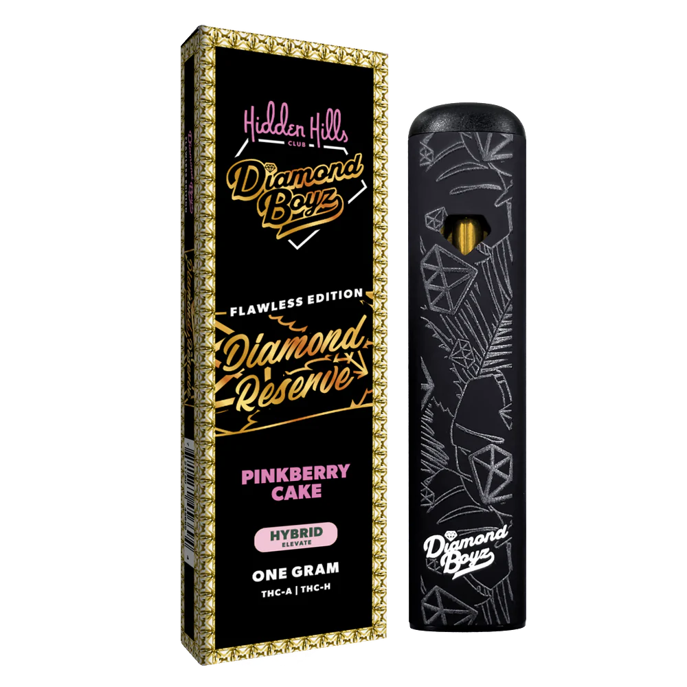 Hidden Hills Club Flawless Edition Diamond Reserve One Gram Disposable Vape THC-A THC-H