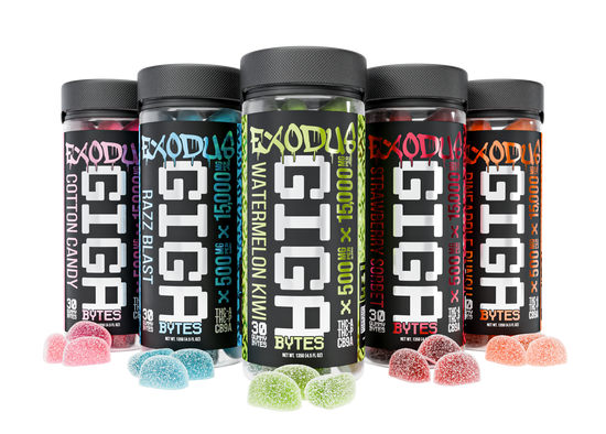 Exodus GIGABYTE THC-A Gummies 15,000mg