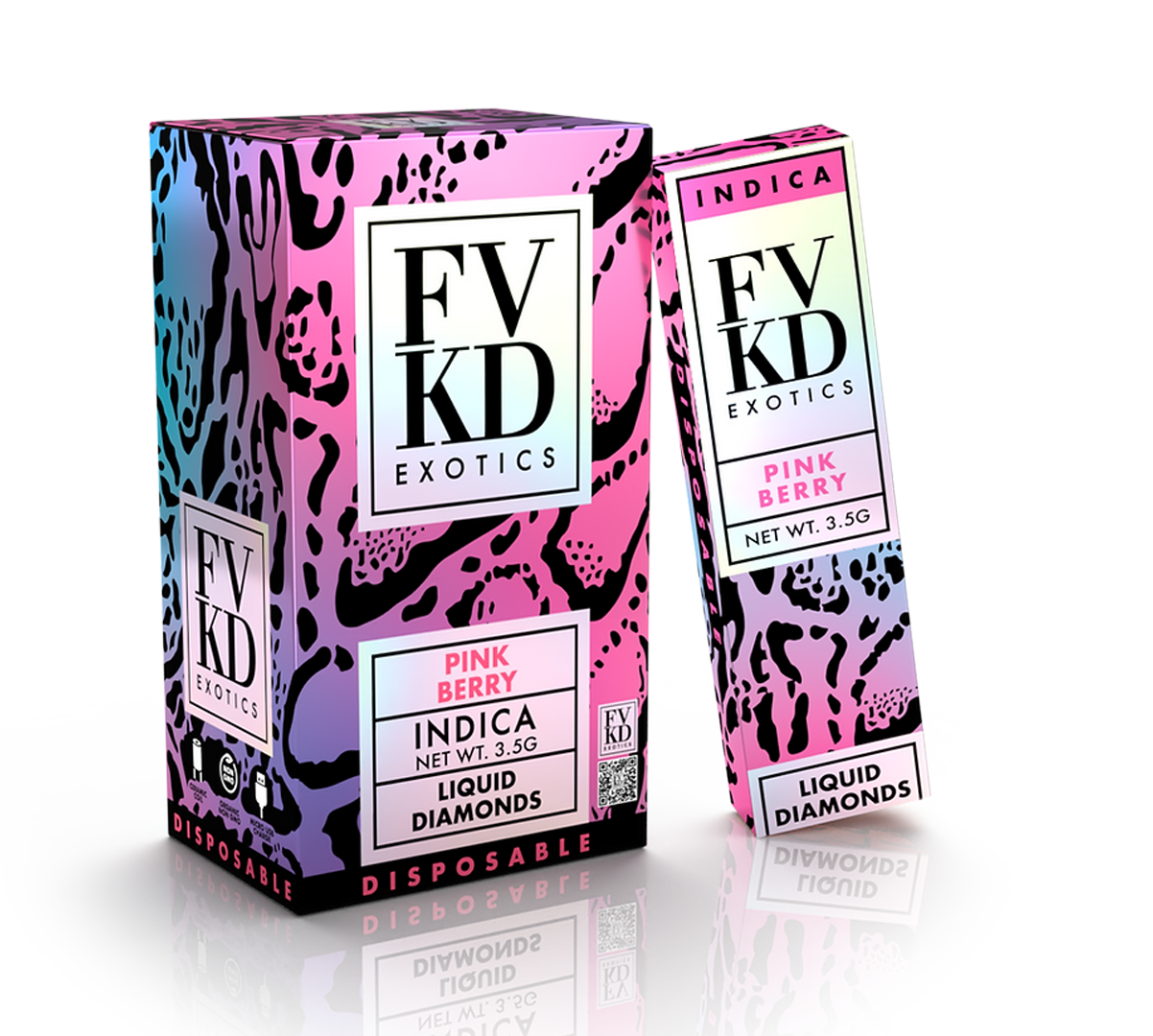 elf bar vape uk FVKD THC-A Sugar Disposable 3.5G $19.99 main image 0