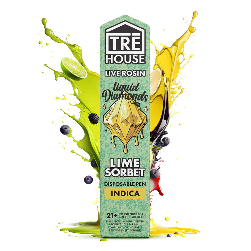 TRE HOUSE LIQUID DIAMONDS LIVE ROSIN DISPOSABLE VAPE