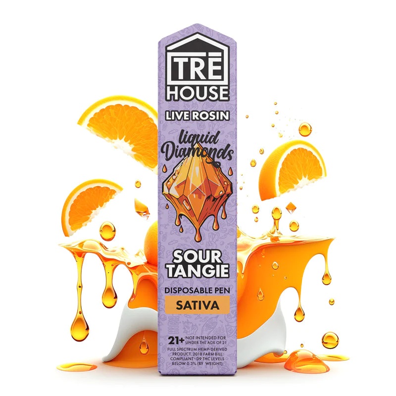 TRE HOUSE LIQUID DIAMONDS LIVE ROSIN FLAVOR LIST