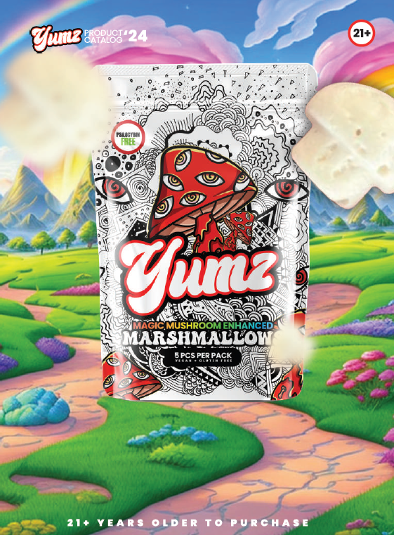 yumz enhanced magic mushroom gummy