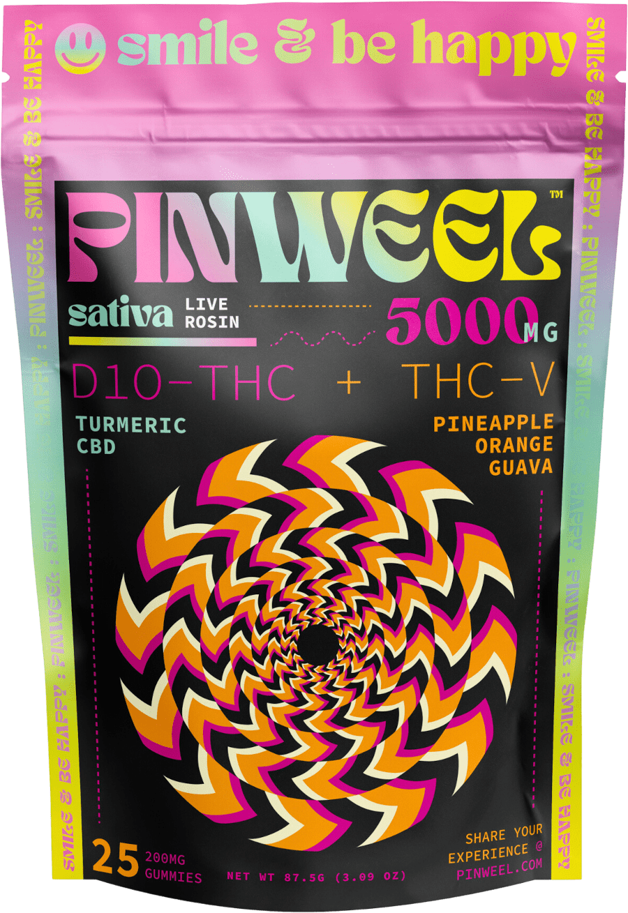 Pinweel 5000mg Gummy Blends