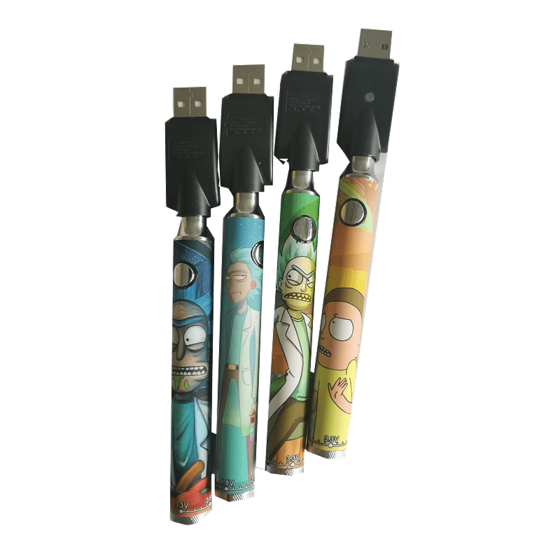 Rick and Morty Twist Slim 510 Battery 400mAh Adjustable