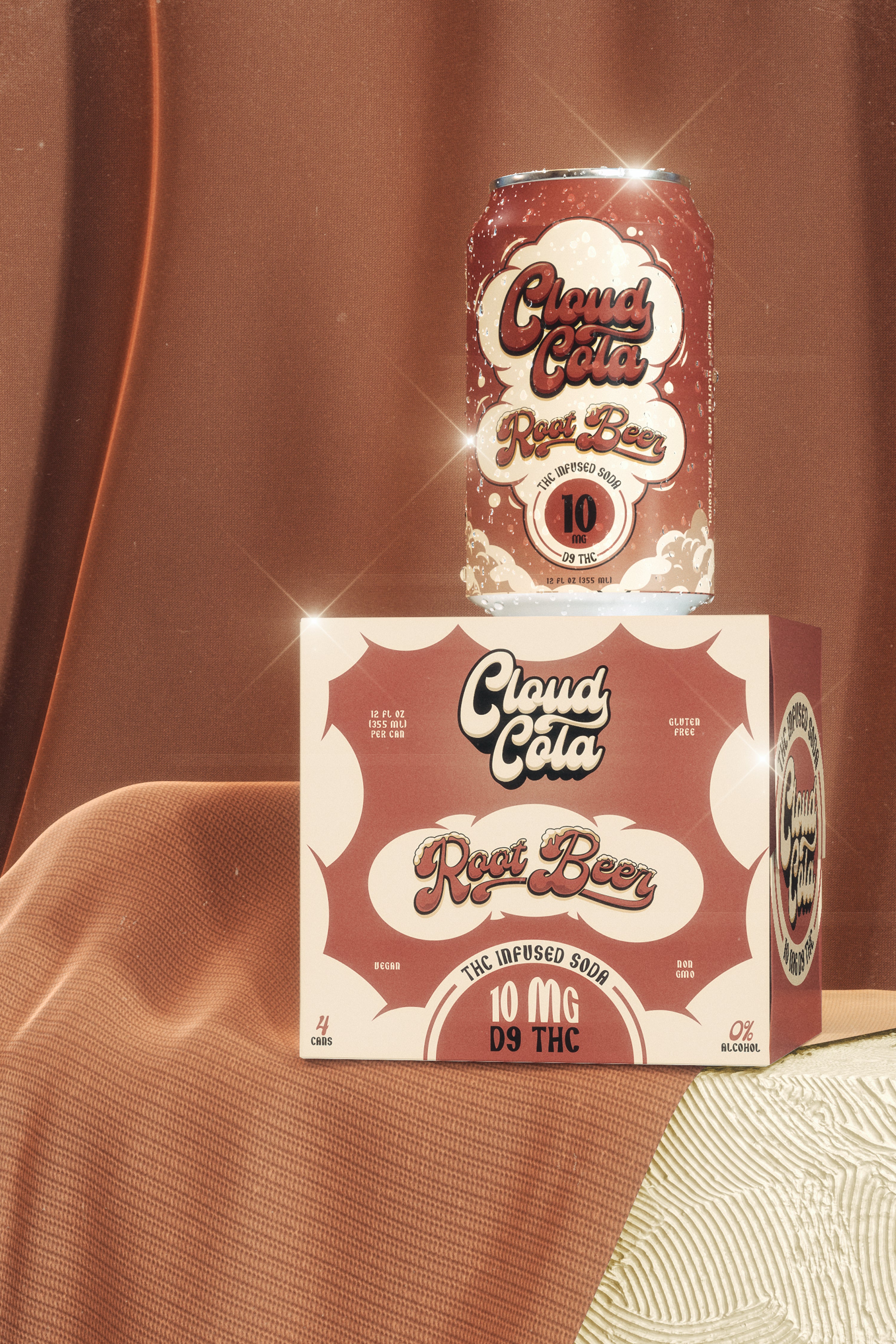 Cloud Cola THC Infused Soda 10mg Wholesale