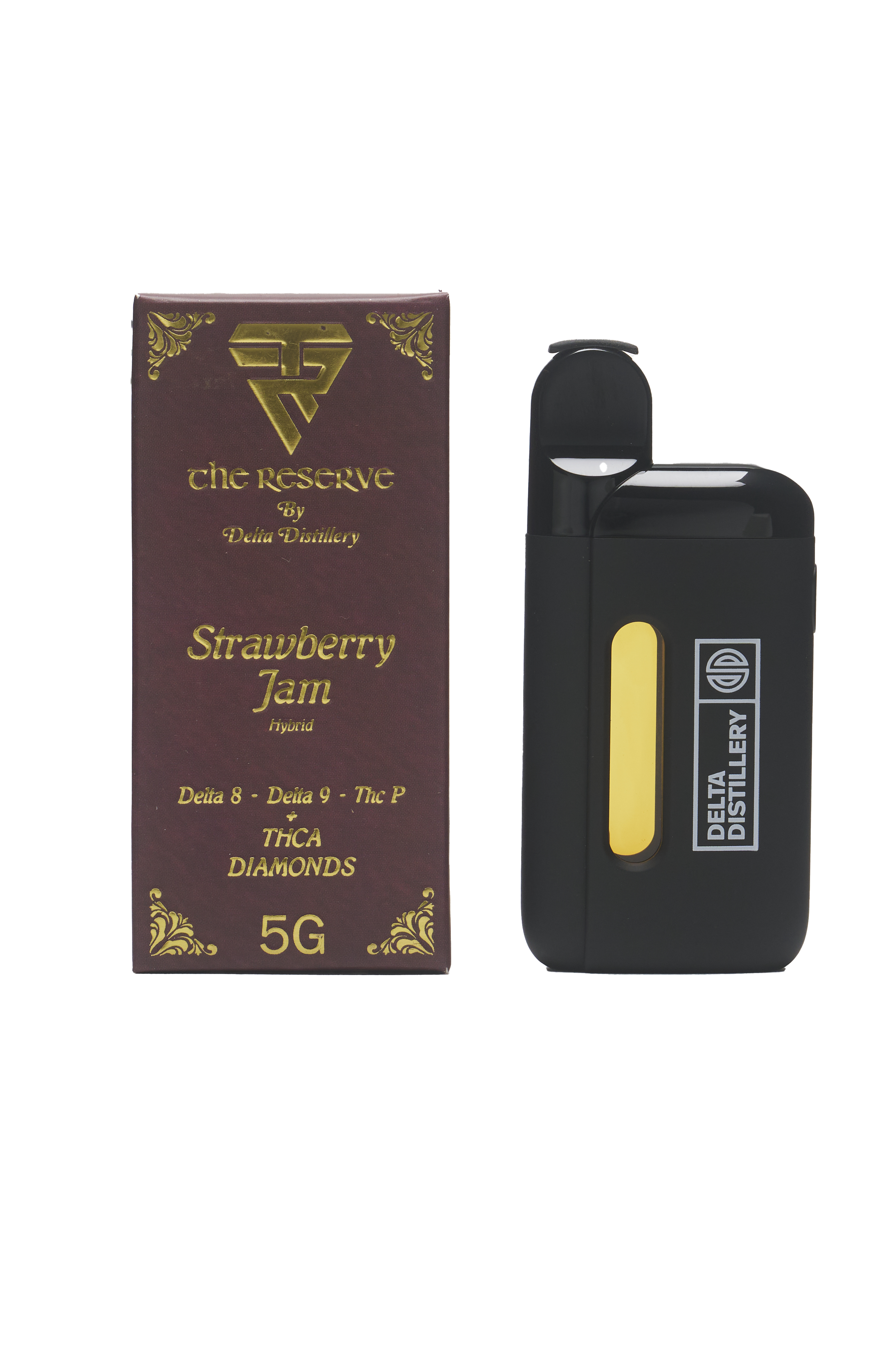 Delta Distillery The Reserve 5 Gram THCA Disposable Vape Wholesale