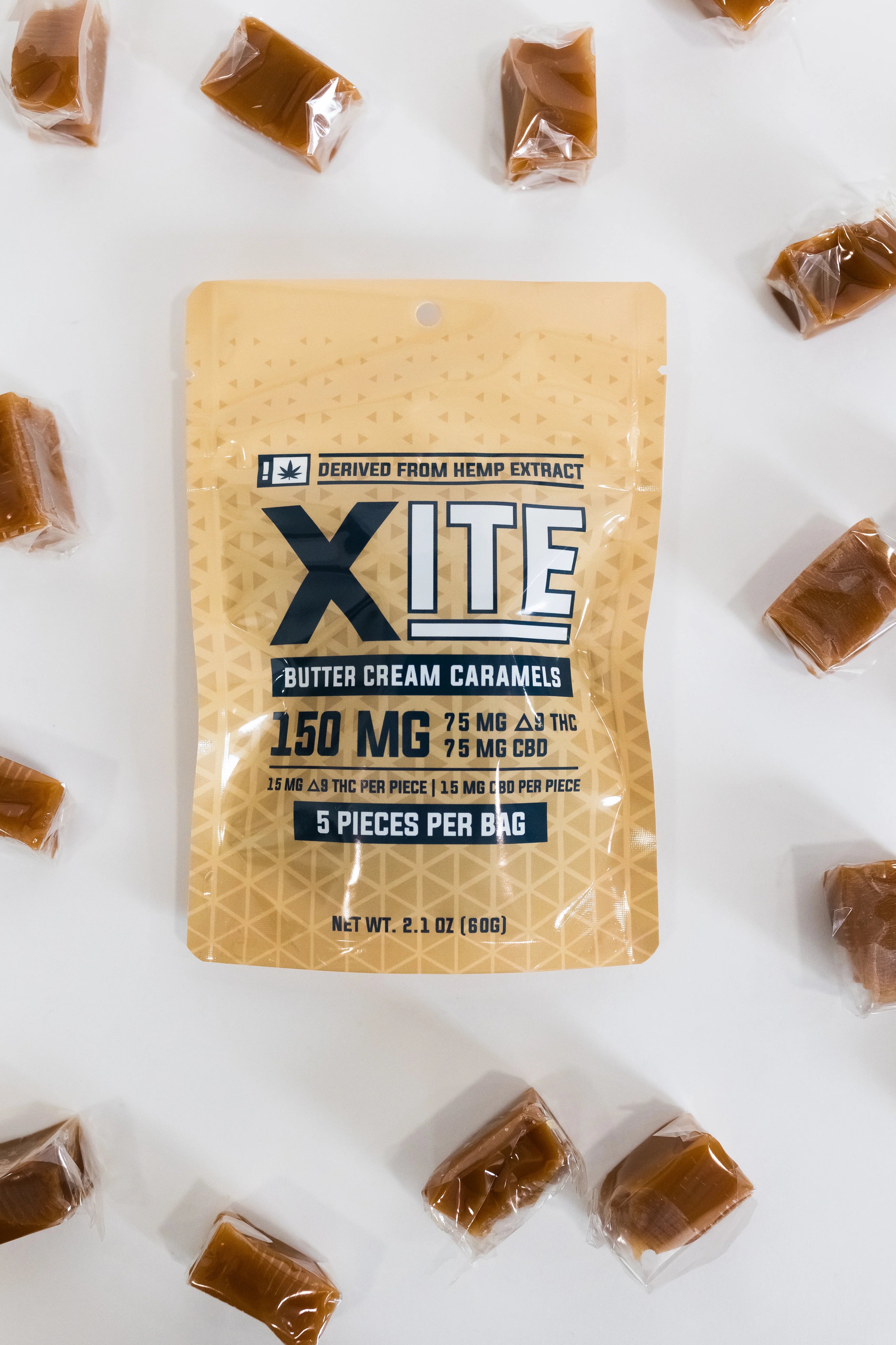 XITE BUTTER CREAM CARAMELS - 5 PACK