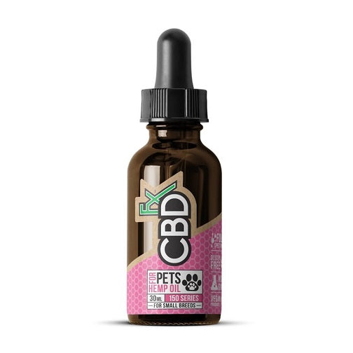 CBDfx Pet CBD Oil tincture 30mL for small breeds 150mg