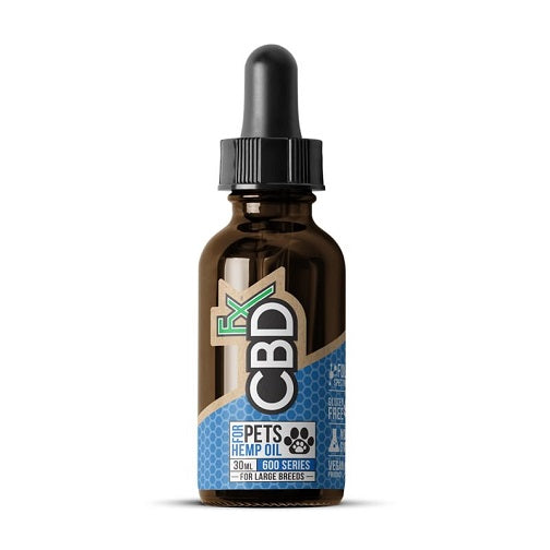 CBDfx Pet CBD Oil tincture 30mL for large breeds 600mg