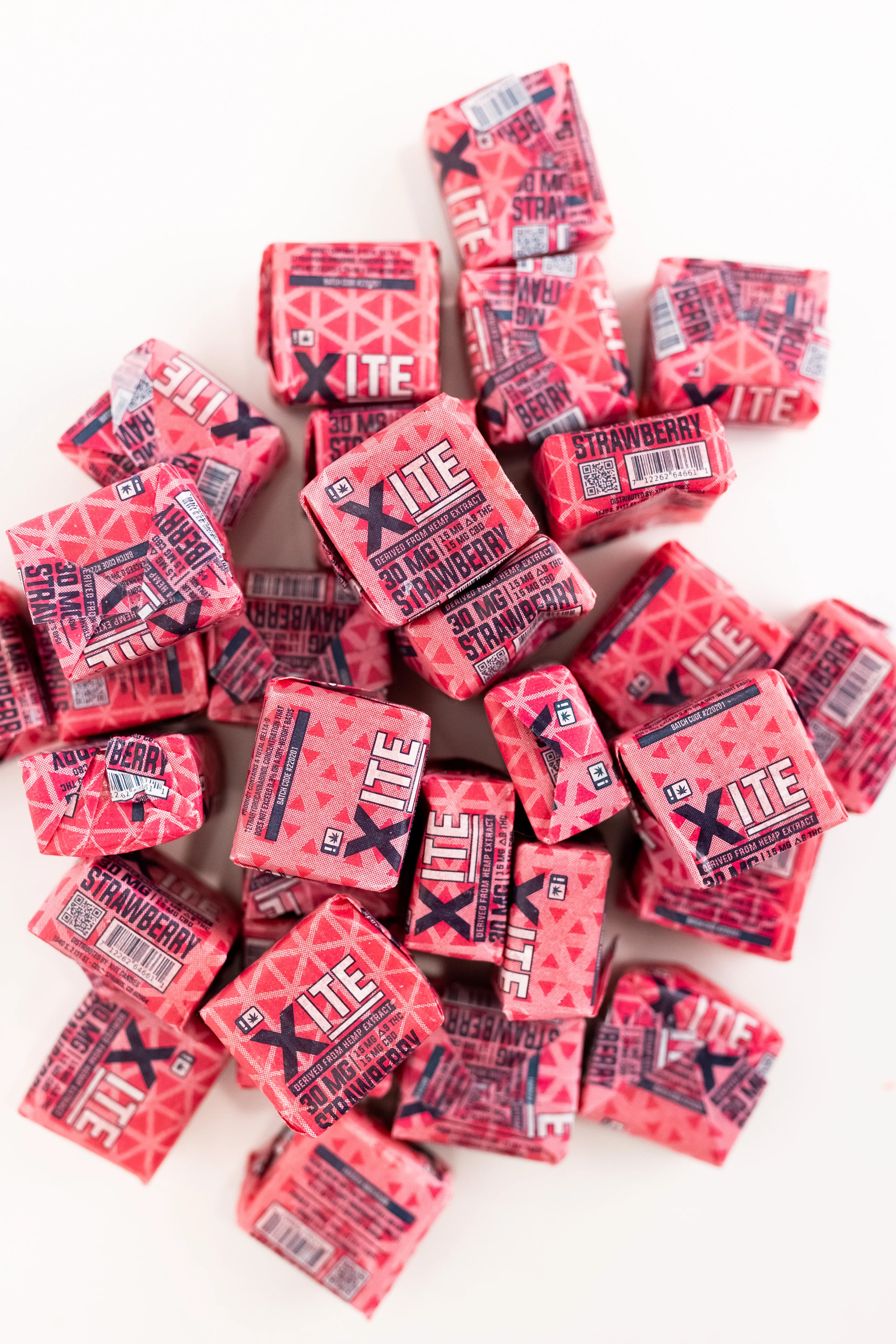 XITE FRUIT CHEW GUMMIES D9 STRAWBERRY