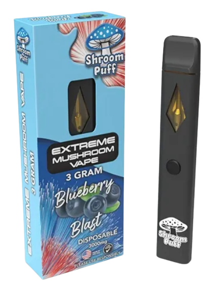 Shroom Puff 3G Amanita Muscaria Mushroom Vape 3000mg Muscimol Big D CBD Shroom Puff 3G Amanita Muscaria Mushroom Vape 3000mg Muscimol Big D CBD