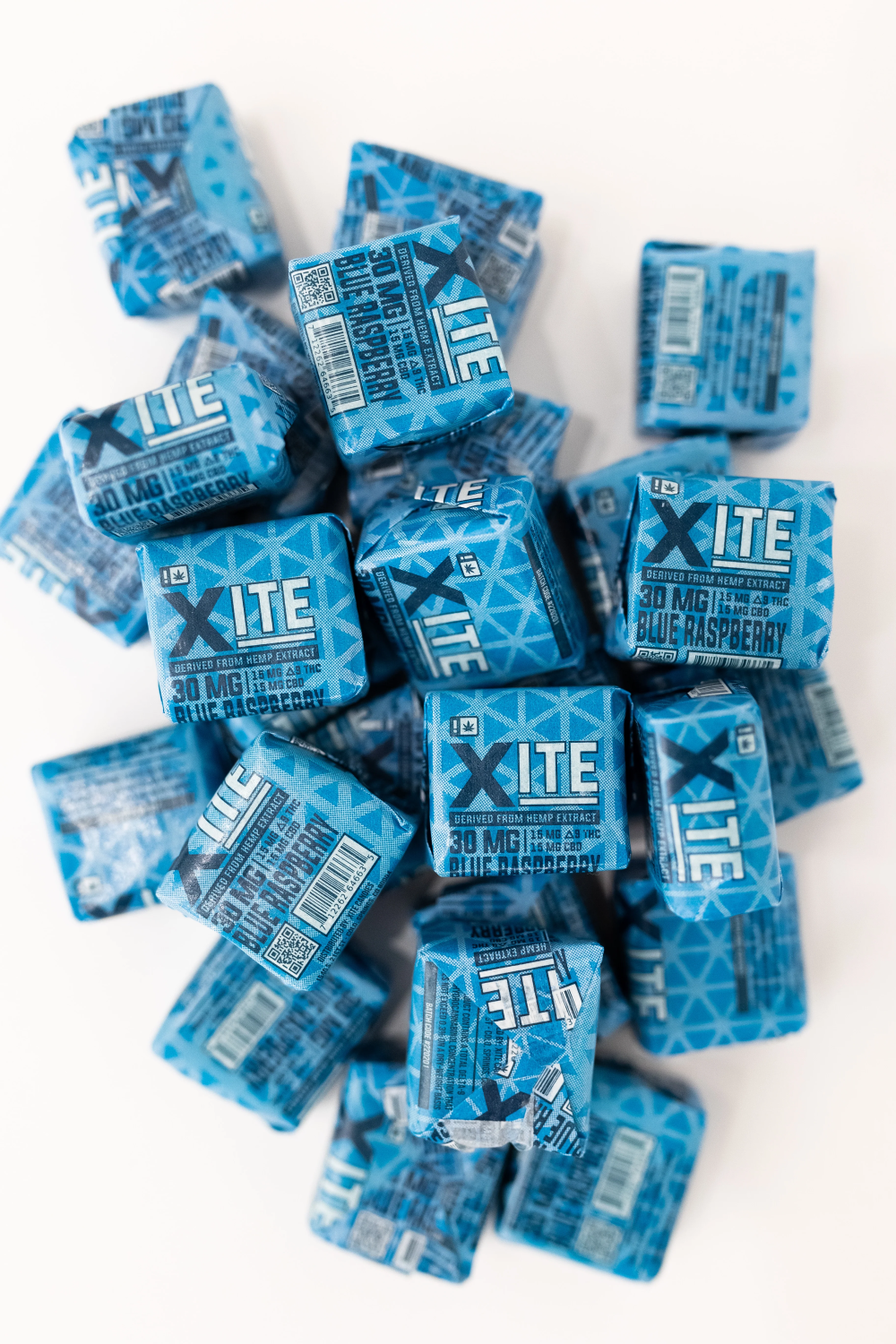 XITE BLUE RASPBERRY THC FRUIT CHEW