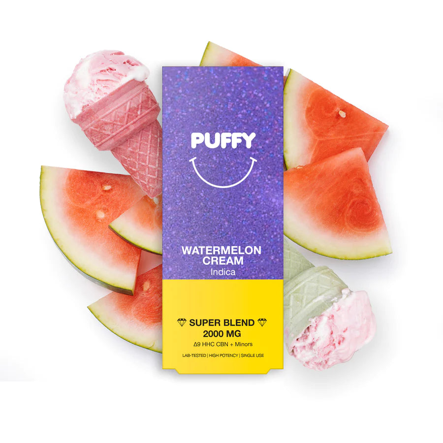 Watermelon cream puffy 2000mg