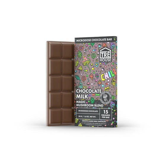 Tre House Magic Mushroom Microdose Chocolate Bar
