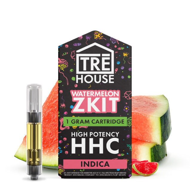 TRE HOUSE WATERMELON ZKIT 1 GRAM HHC CART