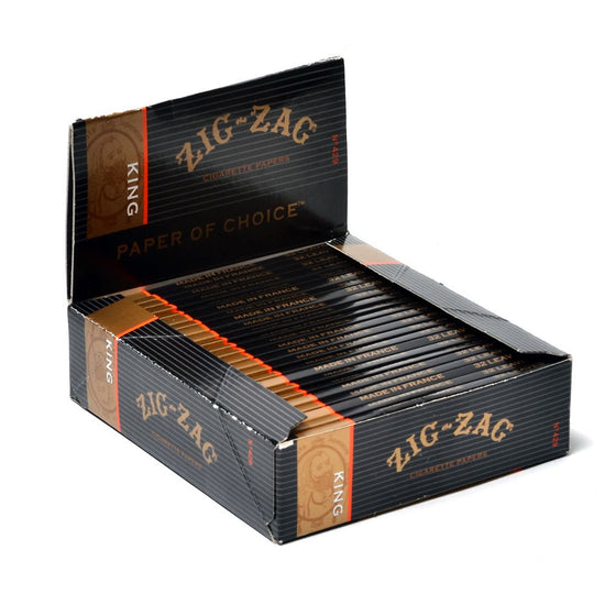 Zig Zag King Size Rolling Papers 24pk Display (32 Leaves Per Booklet)
