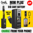 Smyle Labs Mini Plug 510 Battery 450mAh 1.5-4.2V USB-C