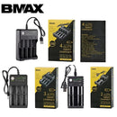 BMAX Li-Ion Battery Charger 18650 20700 26650 USB