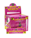 Endo Rose Heights Pink Pre Rolled Cones 24pk Box Display Natural Dye