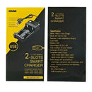 BMAX Li-Ion Battery Charger 18650 20700 26650 USB
